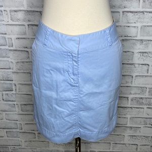 Vineyard Vines Blue Cotton Mini Skirt